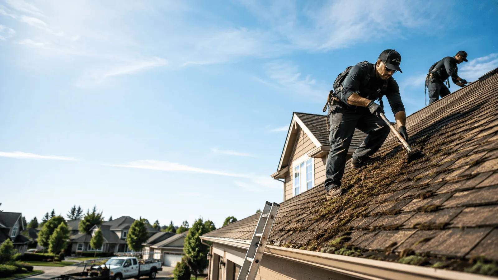 Roof Moss Removal in Roslyn, WA near me